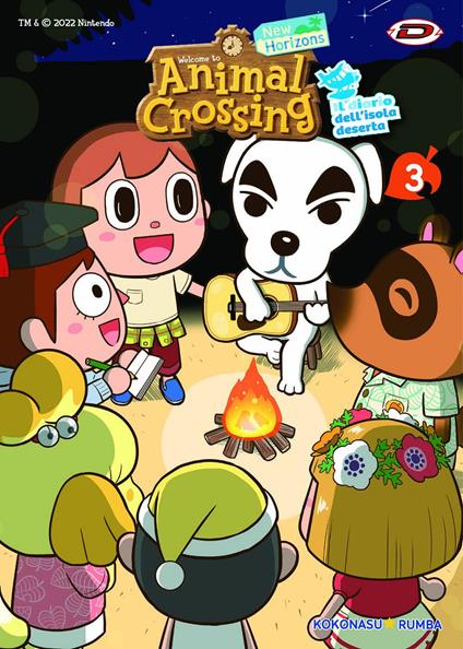 Animal Crossing: New Horizons. Il diario dell'isola deserta. Vol. 3 - Kokonasu Rumba - copertina