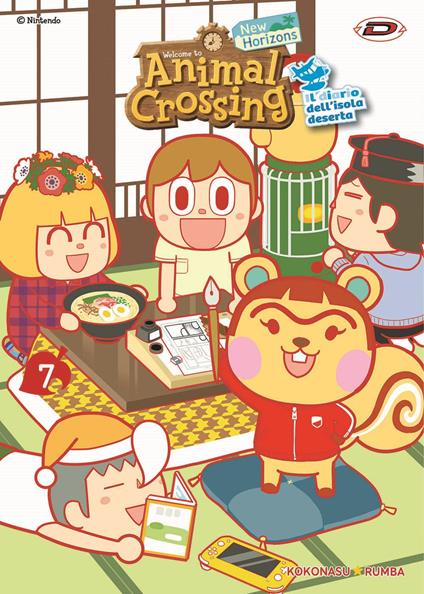 Animal Crossing: New Horizons. Il diario dell'isola deserta. Vol. 7 - Kokonasu Rumba - copertina