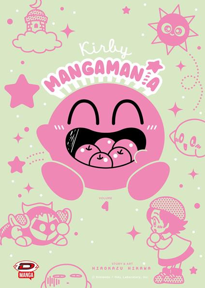 Kirby mangamania. Vol. 4 - Hirokazu Hikawa - copertina