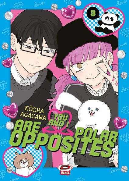 You and I are polar opposites. Vol. 3 - Kocha Agasawa - copertina