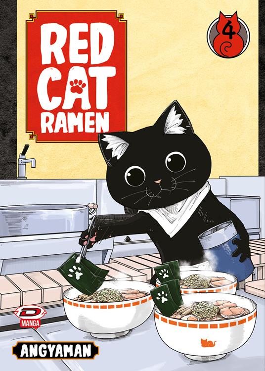 Red cat ramen. Vol. 4 - Angyaman - copertina