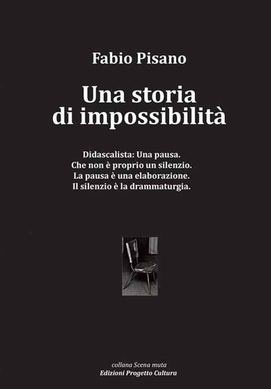 Una storia di impossibilità - Fabio Pisano - copertina