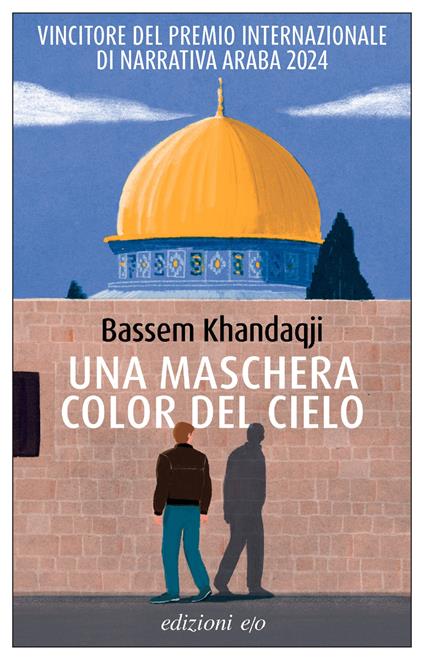 Una maschera color del cielo - Bassem Khandaqji - copertina