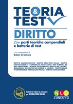 Teoria e test. Diritto per i concorsi superiori. Con software di simulazione