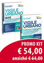 Vigile urbano per la preparazione ai concorsi nella polizia locale: municipale e provinciale per agenti e sottufficiali. Kit Manuale-Quiz. Con software di simulazione