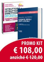 Kit Istruttore e istruttore direttivo area tecnica enti locali, cat. C e D. Manuale completo + quiz per i concorsi-Codice degli enti locali. Annotato con dottrina, giurisprudenza e formule