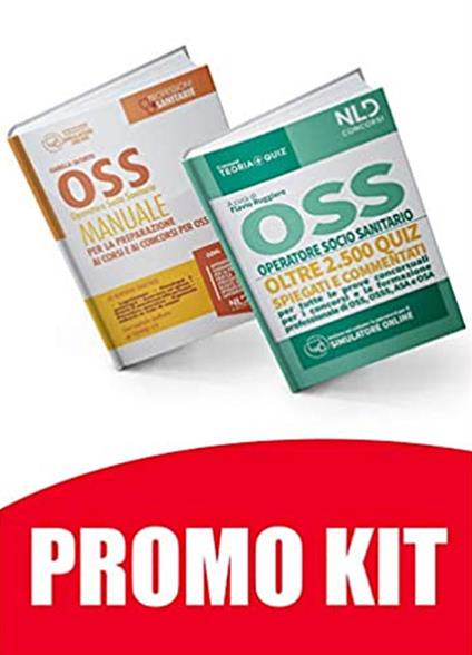 Kit Operatore Socio Sanitario 2021 Manuale Oss Quiz Oss Isabella Iacurto Libro Nld 2358