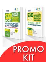 Kit Concorso 2320 Agenzia delle Entrate. RTRIB2170 funzionari per attività amministrativo tributaria. Manuale + quiz commentati per la prova oggettiva attitudinale-Manuale + quiz completo per la prova tecnico professionale