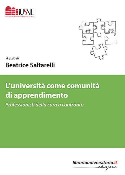 L' università come comunità di apprendimento. Professionisti della cura a confronto - copertina