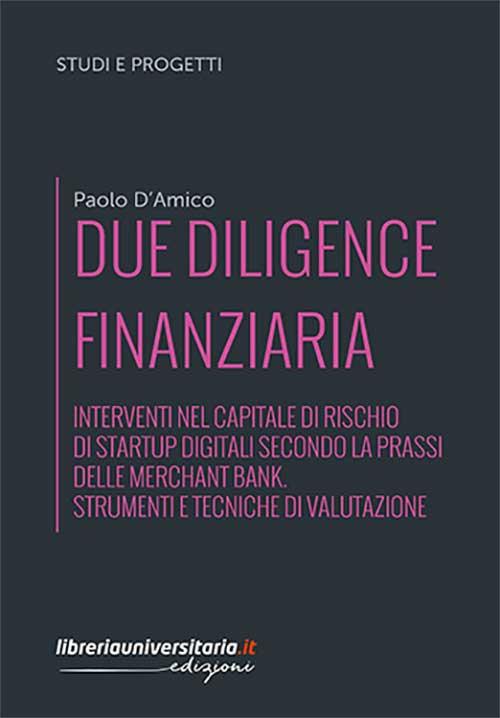 Due diligence finanziaria. Interventi nel capitale di rischio di startup digitali secondo la prassi delle merchant bank. Strumenti e tecniche di valutazione - Paolo D'Amico - copertina