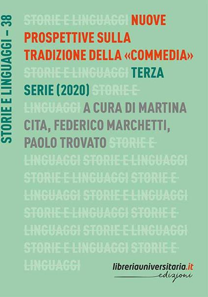 Nuove prospettive sulla tradizione della «Commedia». Terza serie (2020) - copertina