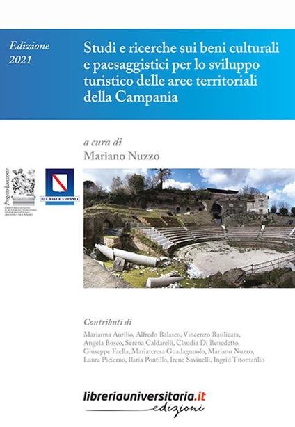 Studi e ricerche sui beni culturali e paesaggistici per lo sviluppo turistico delle aree territoriali della Campania - copertina