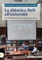 La didattica DAD all'università. La voce degli studenti dei corsi di studio pedagogici, a Sapienza