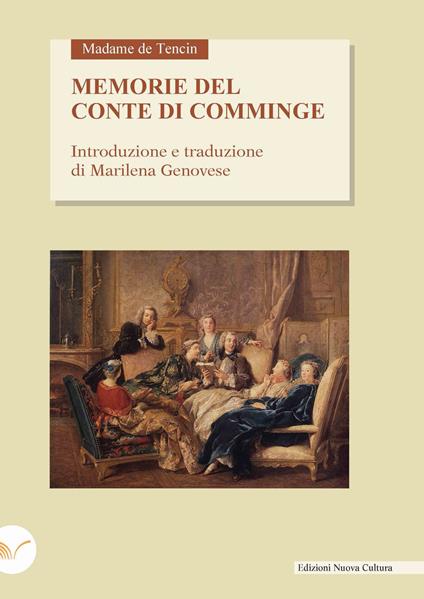 Memorie del conte di Comminge - Claudine De Tencin - copertina