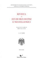 Rivista di studi bizantini e neoellenici (2020). Vol. 57