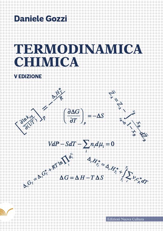 Termodinamica chimica - Daniele Gozzi - copertina