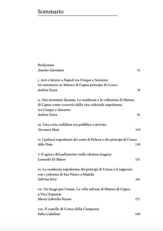 Arti e lettere a Napoli tra Cinque e Seicento: studi su Matteo di Capua Principe di Conca - 3