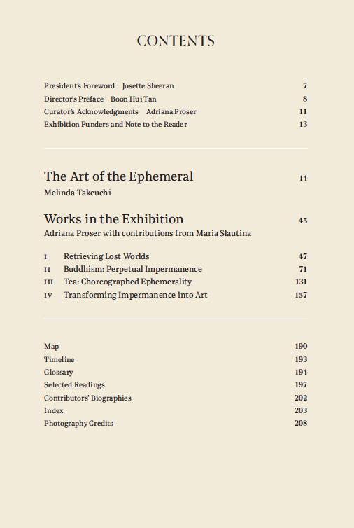 The art of impermanence. Japanese works from the John C. Weber collection and Mr. and Mrs. John D. Rockefeller 3rd collection. Ediz. illustrata - Adriana Proser - 3