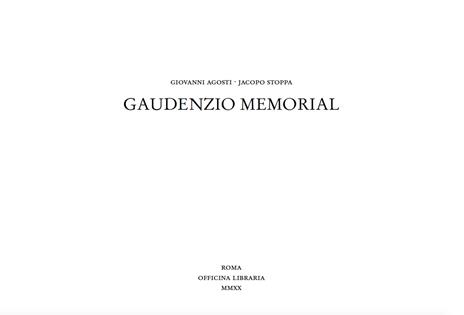 Gaudenzio memorial. Ediz. illustrata - Giovanni Agosti,Jacopo Stoppa - 2