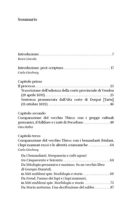 Il vecchio Thiess. Un lupo mannaro baltico tra caso e comparazione - Carlo Ginzburg,Bruce Lincoln - 2