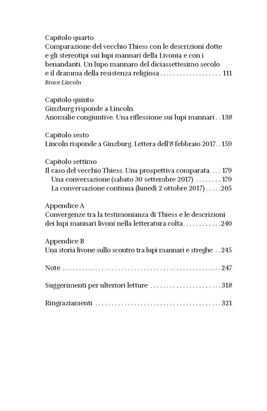 Il vecchio Thiess. Un lupo mannaro baltico tra caso e comparazione - Carlo Ginzburg,Bruce Lincoln - 3