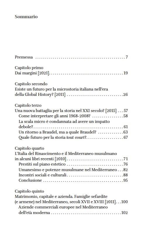 Microstoria e storia globale - Francesca Trivellato - 2