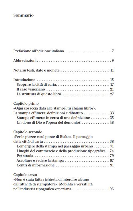 La città di carta. Stampa effimera e cultura urbana nella Venezia del Rinascimento - Rosa Salzberg - 2