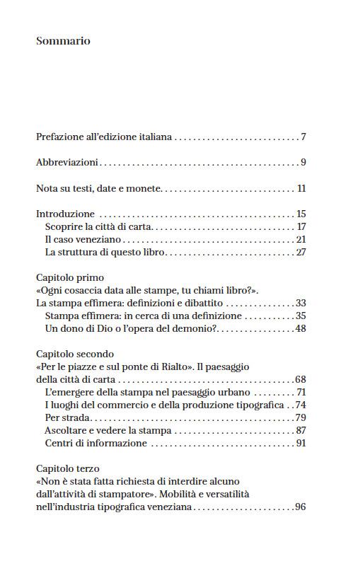 La città di carta. Stampa effimera e cultura urbana nella Venezia del Rinascimento - Rosa Salzberg - 2