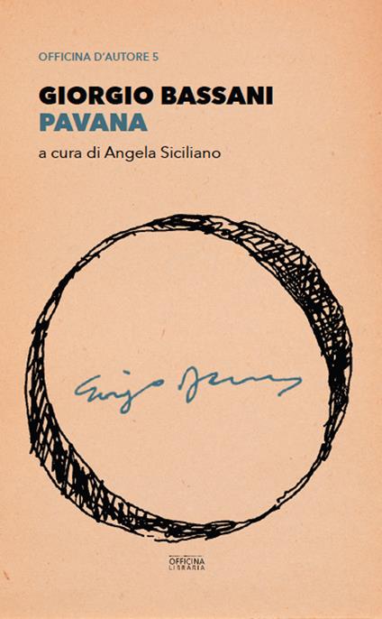 Pavana - Giorgio Bassani - copertina