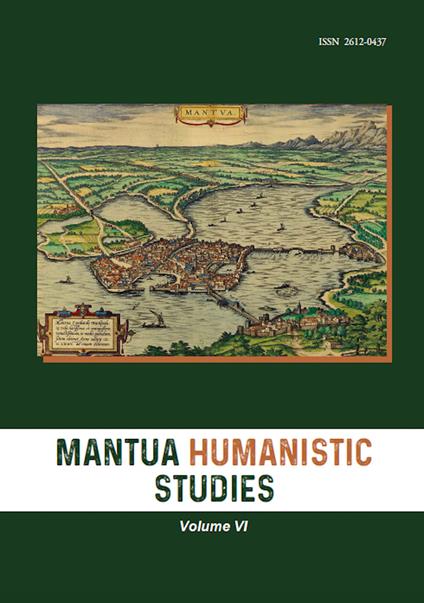 Mantua humanistic studies. Vol. 6 - copertina