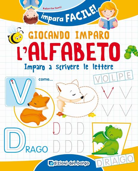 Giocando imparo l'alfabeto - Roberta Fanti - copertina