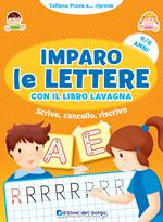 Imparo le lettere con il libro lavagna. 4-6 anni. Con pennarello