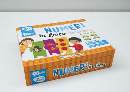 Numeri in gioco. Ediz. a colori. Con puzzle - Roberta Fanti - 3