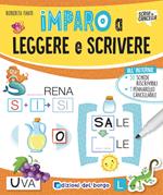 Imparo a leggere e scrivere. Ediz. a colori. Con pennarello a inchiostro cancellabile con cancellino