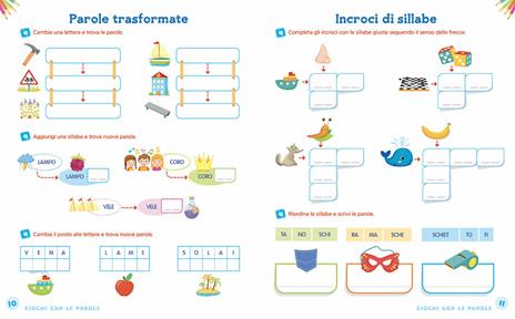  Imparo giocando con le parole. Tante attività e giochi per non sbagliare più! - 2