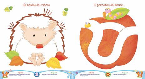 Vado alla scuola dell'infanzia. Tanti giochi e attività per imparare divertendosi. Con 6 pennarelli - Roberta Fanti - 2