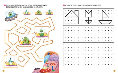 Giochi educativi per bambini. Con pennarello cancellabile - Roberta Fanti -  Libro - Edizioni del Borgo - Primi quaderni