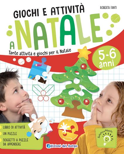 Giochi e attività a Natale - Roberta Fanti - copertina