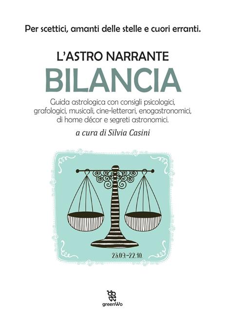 Bilancia. L'astro narrante - copertina