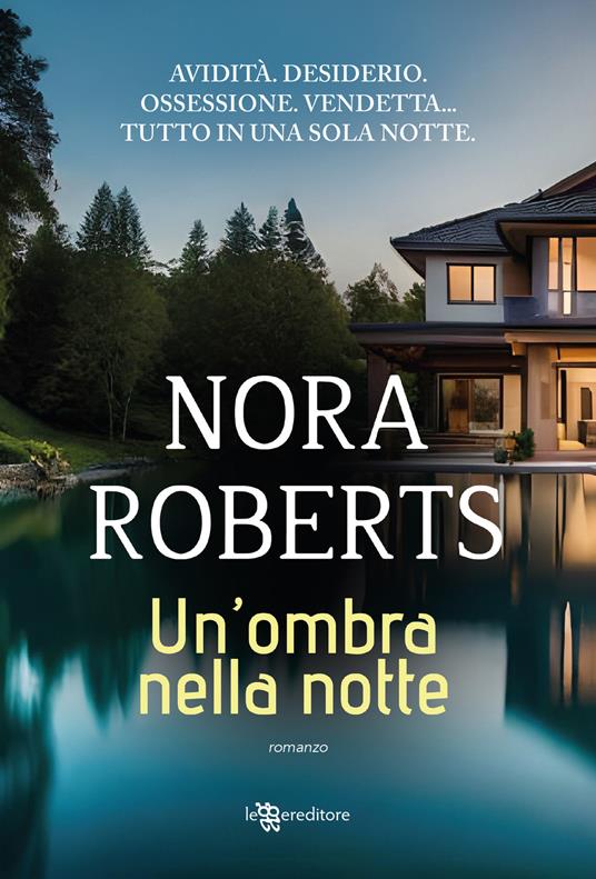 Un'ombra nella notte - Nora Roberts - copertina