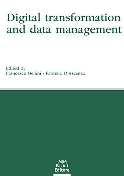 Digital transformation and data management - copertina