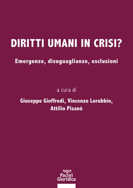 Diritti umani in crisi? Emergenze, disuguaglianze, esclusioni - copertina