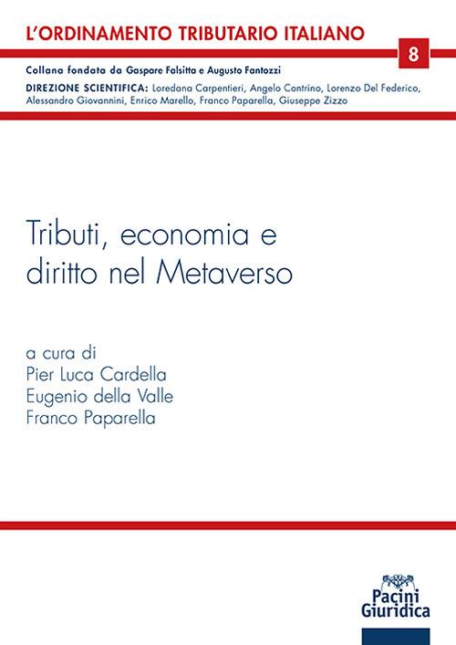 Tributi, economia e diritto nel Metaverso - copertina