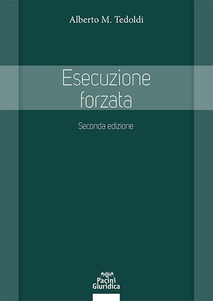 Esecuzione forzata - Alberto M. Tedoldi - copertina