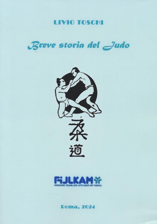 Breve storia del judo - Livio Toschi - copertina