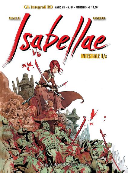 lsabellae Vol. 1-3-Uomo-notte-Un mare di cadavere - Raule - copertina