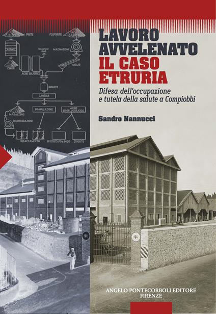 Lavoro avvelenato. Il caso Etruria. Difesa dell'occupazione e tutela della salute a Compiobbi - Sandro Nannucci - copertina