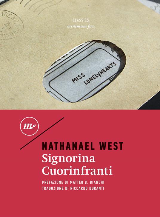 Signorina Cuorinfranti - Nathanael West - copertina