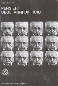 Pensieri degli anni difficili - Albert Einstein - copertina