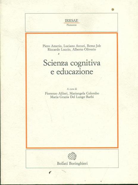 Scienza cognitiva e educazione - 3